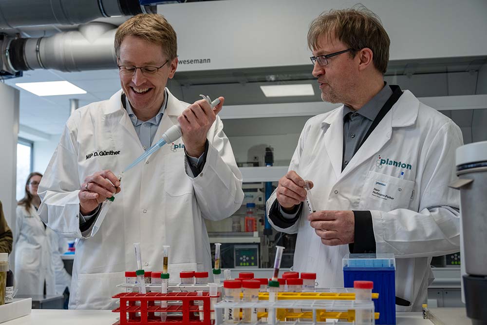 Eröffnung des neuen PLANTON Laborzentrums in Kiel